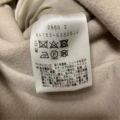 アンタイトル ウールブレンドコート