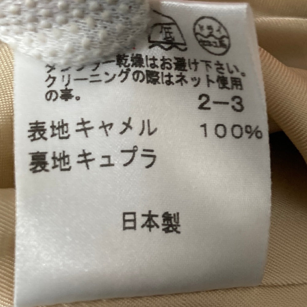 ラルフローレン キャメルダブルブレストロングコート