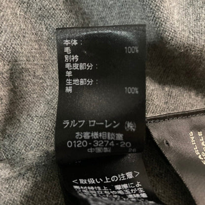 ポロラルフローレン ウールロングカーディガン