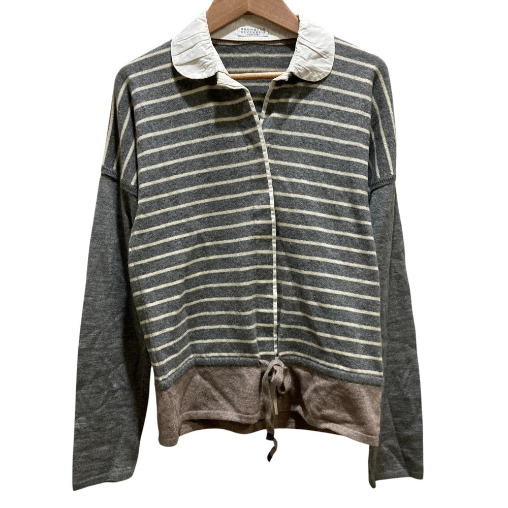 ブルネロクチネリ カシミヤニットシャツ