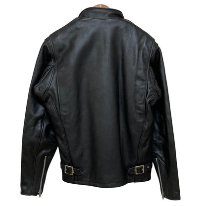 ショット 641レザーシングルライダースジャケットライナー付き