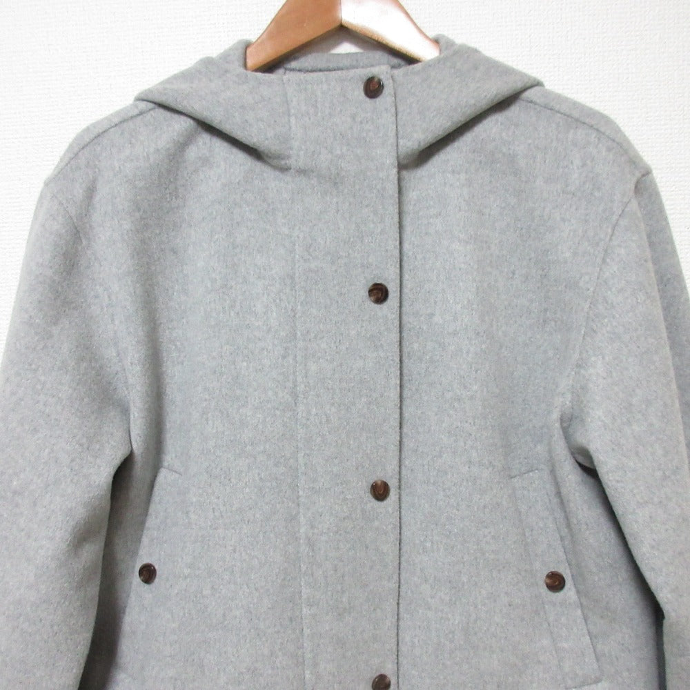 セオリー NEW DIVIDE GC ST PARKA DF カシミヤブレンドウールフーディーコート