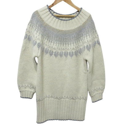 ハーリップトゥ Heart Fair Isle Knit ミニワンピース