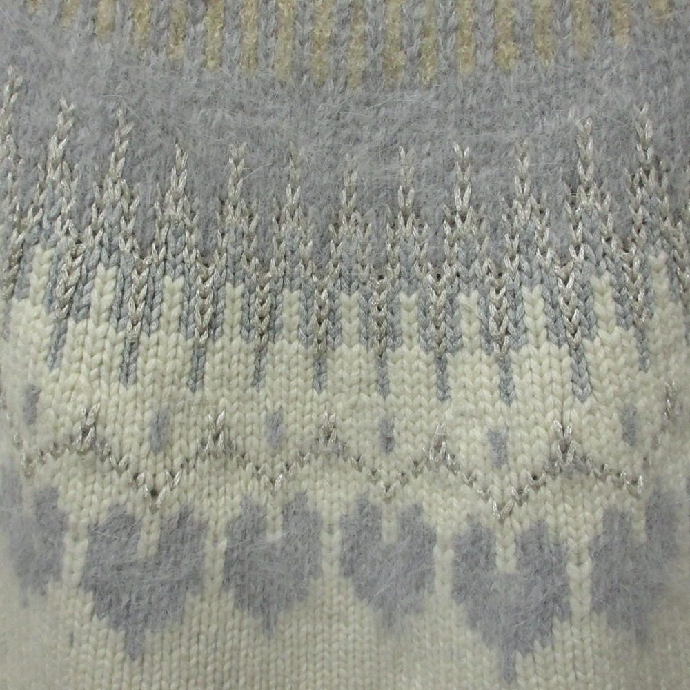 ハーリップトゥ Heart Fair Isle Knit ミニワンピース