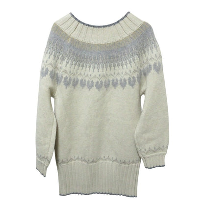 ハーリップトゥ Heart Fair Isle Knit ミニワンピース