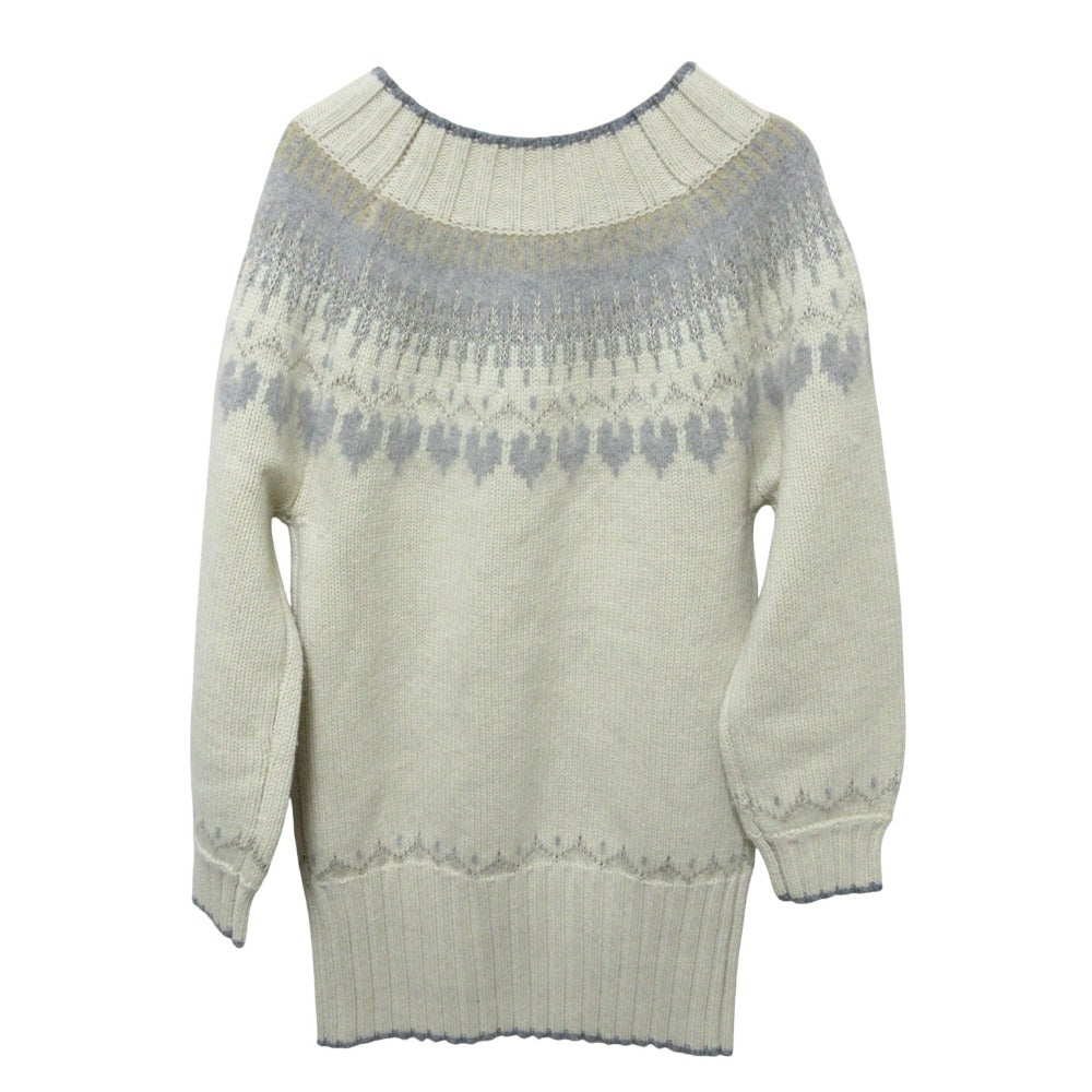 ハーリップトゥ Heart Fair Isle Knit ミニワンピース