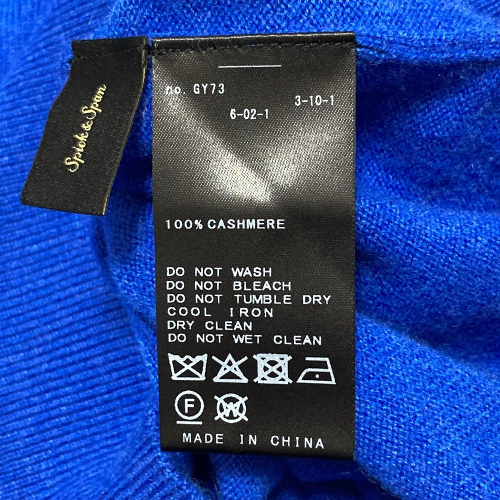 スピックアンドスパン カシミヤタートルニットプルオーバー