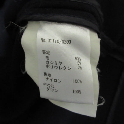 エンネオット カシミアブレンドメルトンコート