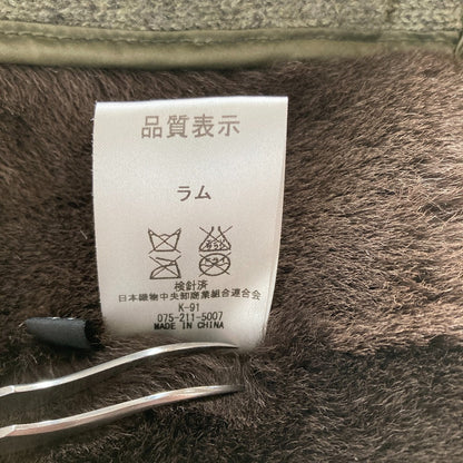 ラムムートンケープコート