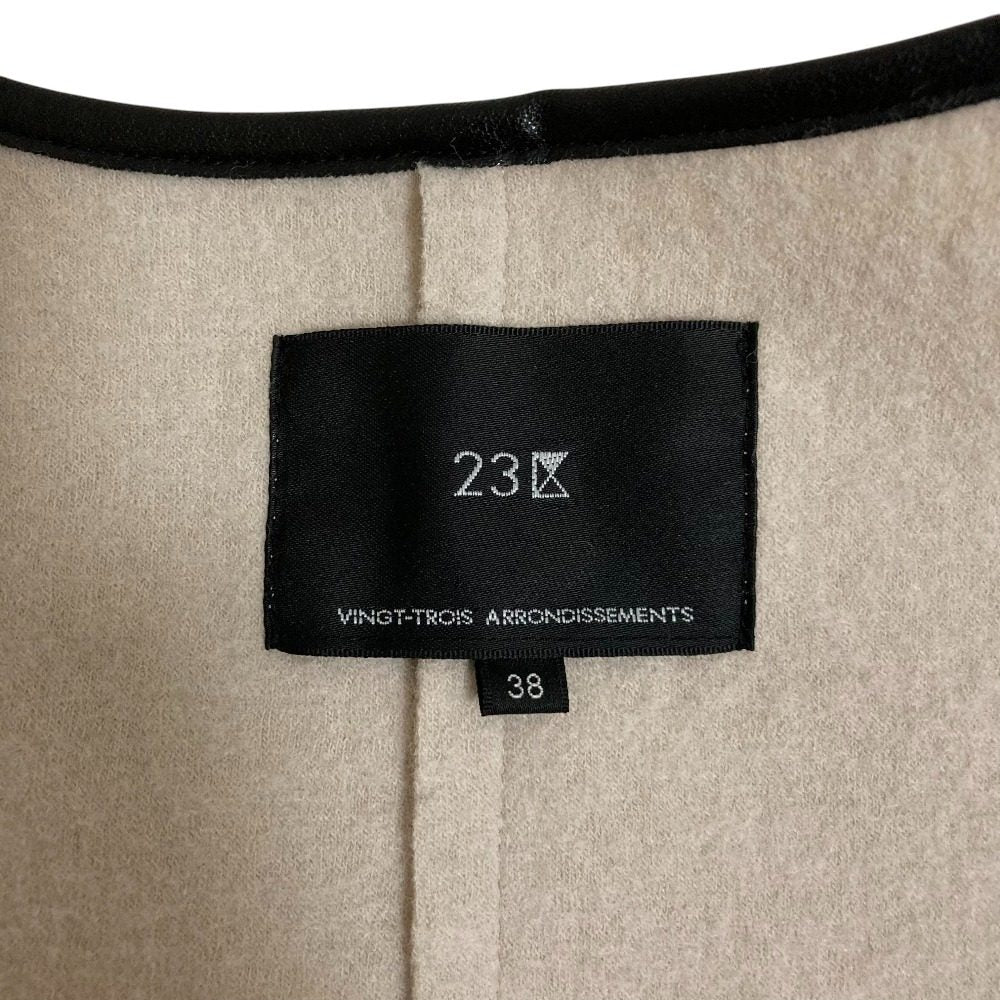 23区コンプレストパイルショートアウタージャケット
