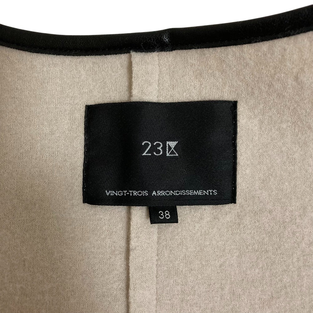 23区コンプレストパイルショートアウタージャケット
