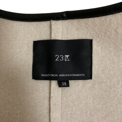 23区コンプレストパイルショートアウタージャケット