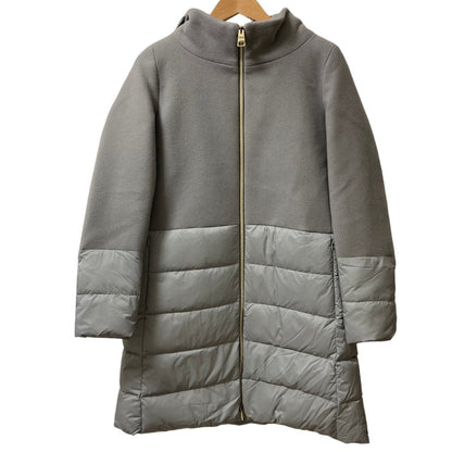 ヘルノ DIAGONAL WOOL AND NUAGE パーカーコート