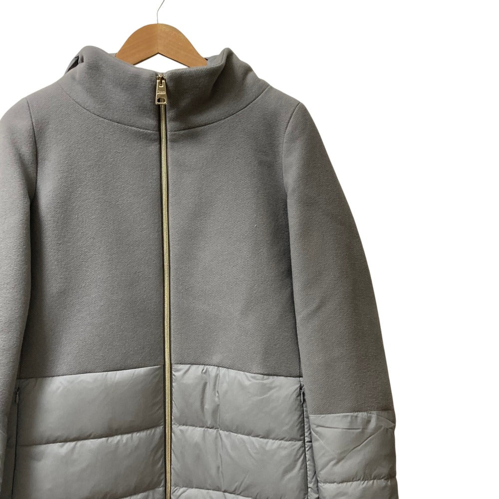 ヘルノ DIAGONAL WOOL AND NUAGE パーカーコート
