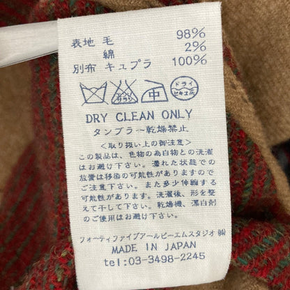 45R カルゼ二重織ジャケット