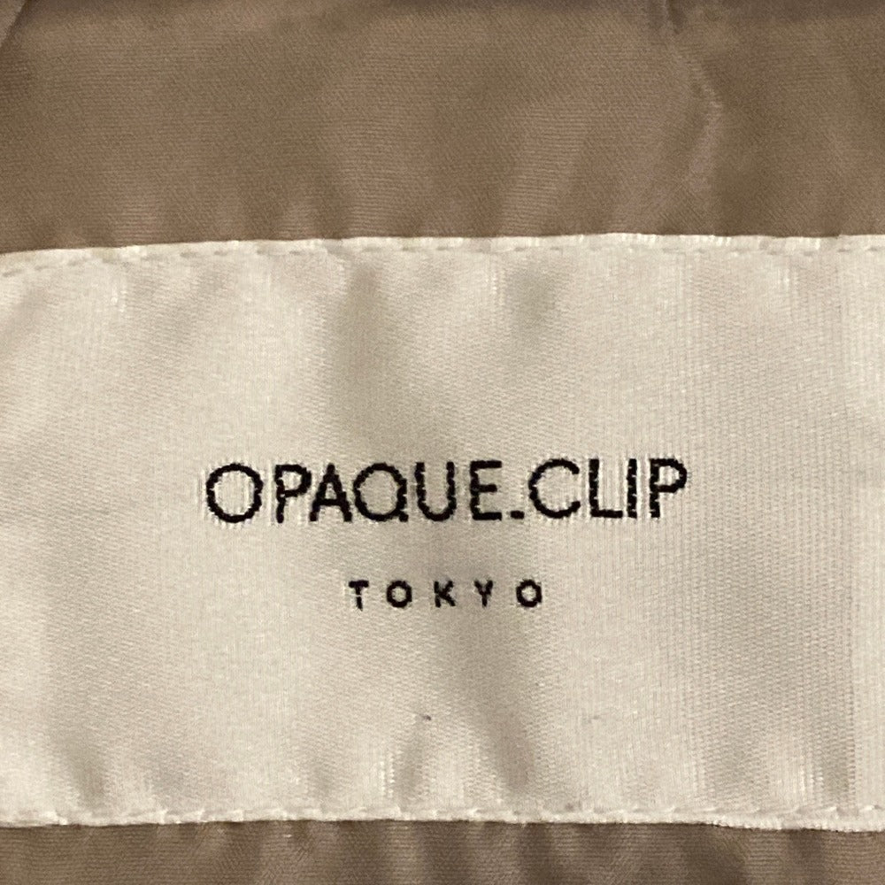 オペークドットクリップ ミュラーダウンショートコート
