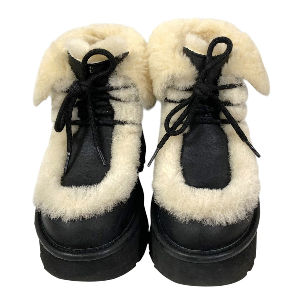 アグ ESMEE LEATHER レースアップブーツ
