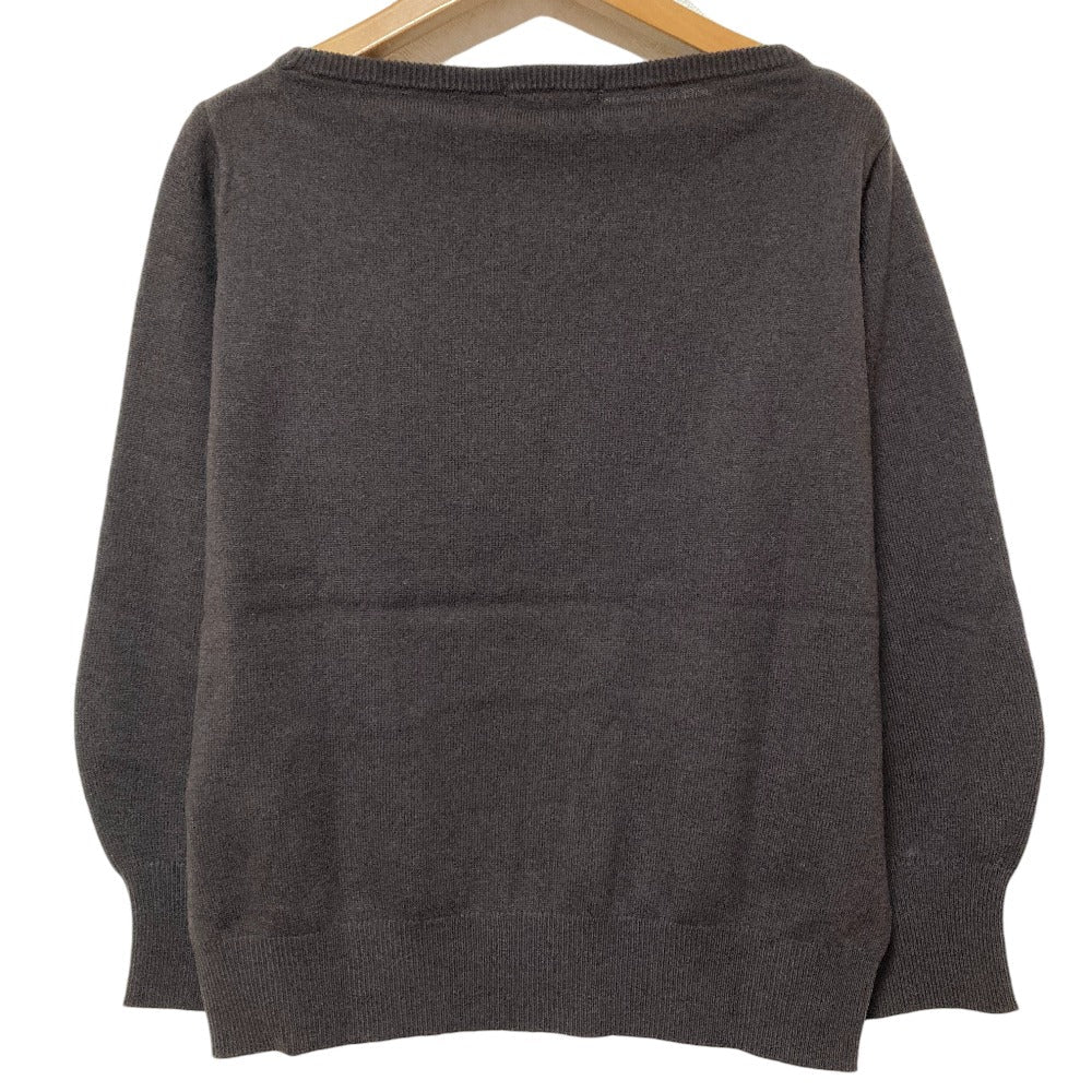 23区 カシミヤブレンドボートネックニット
