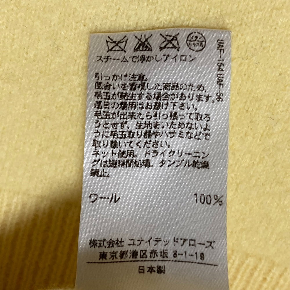 ドゥロワー ミニケーブルニット ウールセーター