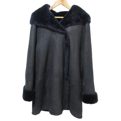 セオリー SILKY NAPPALAN CLAIRENE F ムートンリバーシブルコート