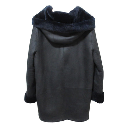 セオリー SILKY NAPPALAN CLAIRENE F ムートンリバーシブルコート