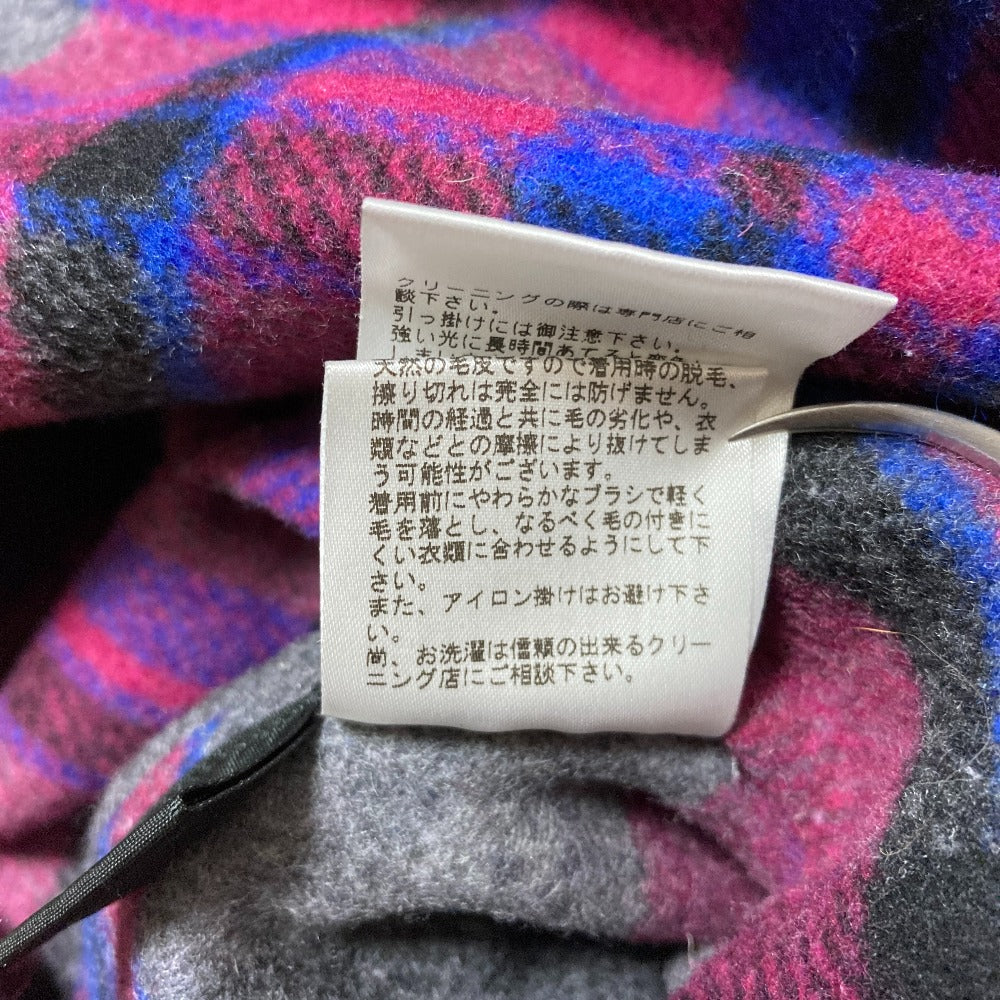 グレースコンチネンタル ウールブレンドリバーコート