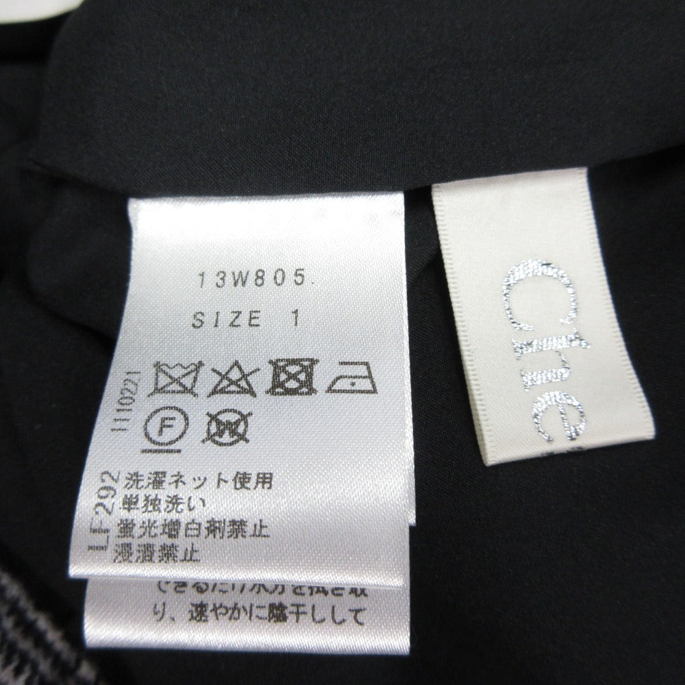 チェスティ フラワー装飾グレンチェックパンツ