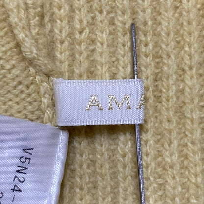 アマカ カシミヤブレンドニットセーター