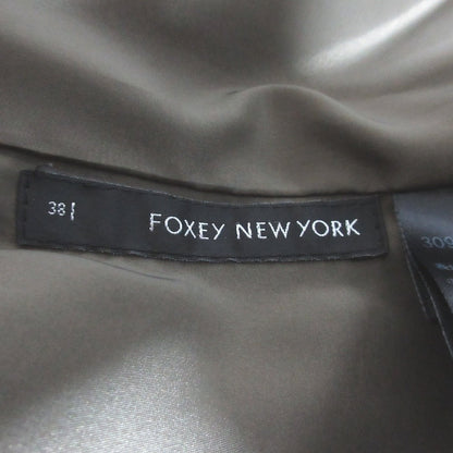 フォクシーニューヨーク Rainy Cushion パデッドフーデッドコート
