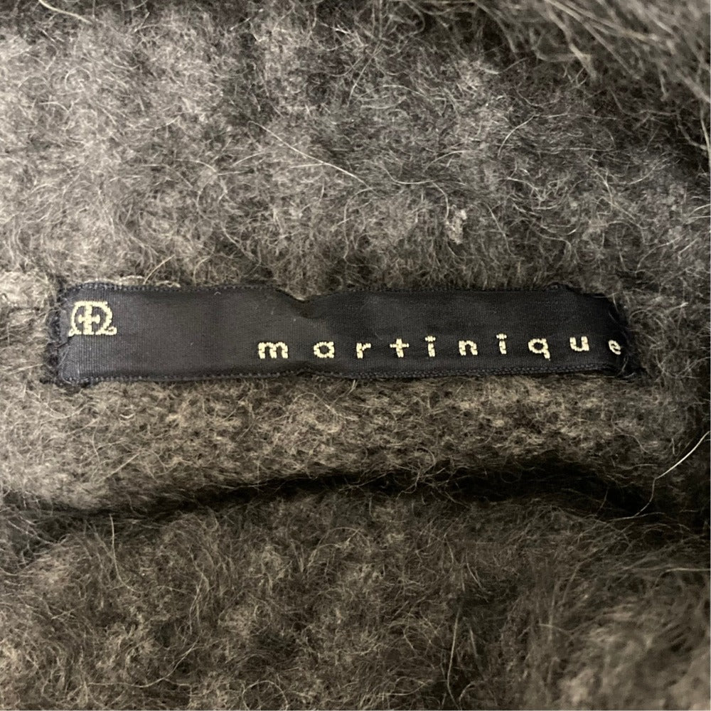 マルティニーク フェレットファーウールニット