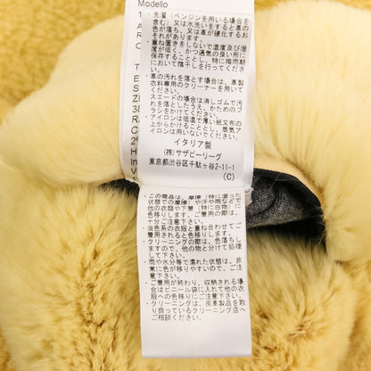 ブランカ ムートンラビットファーコート