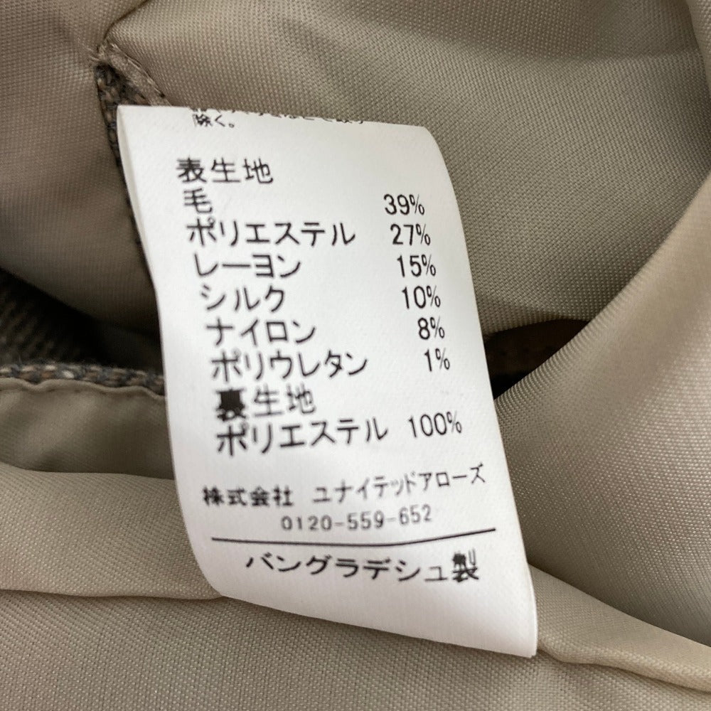 ユナイテッドアローズグリーンレーベルリラクシング ヘリンボーンシングルジャケット