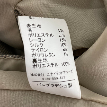 ユナイテッドアローズグリーンレーベルリラクシング ヘリンボーンシングルジャケット