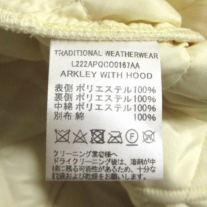 トラディショナルウェザーウェア ARKLEY WITH HOOD キルティングコート