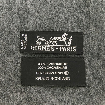 エルメス カシミア大判フリンジストール