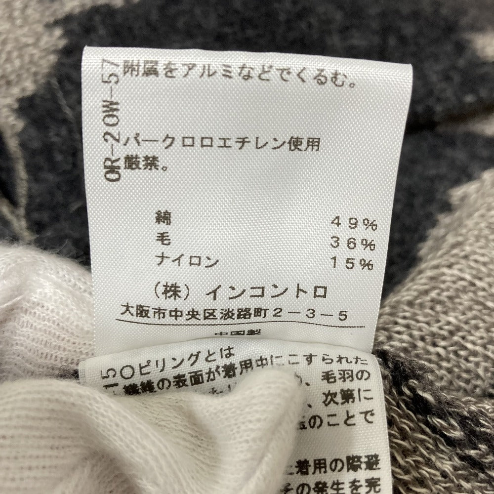 ヴィヴィアンウエストウッドレッドレーベル ジャガードニットコート