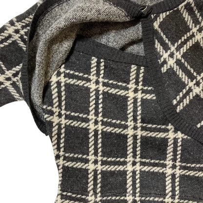 ハーリップトゥ Pantheon Checked Knit Dress ワンピース