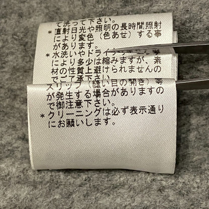 エッセンロートレアモン ノーカラーリバーコート