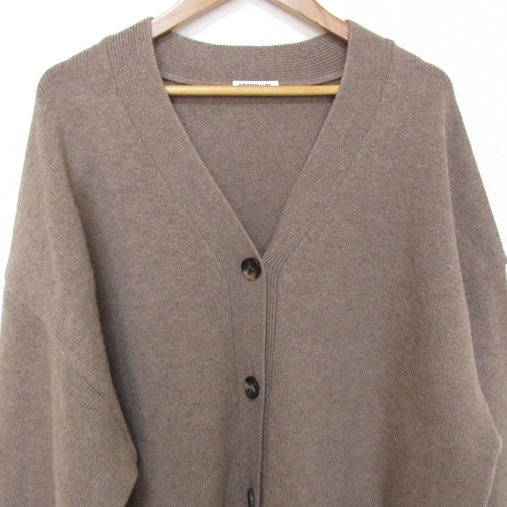 エブリデイアイライク ウールカシミヤカーディガン