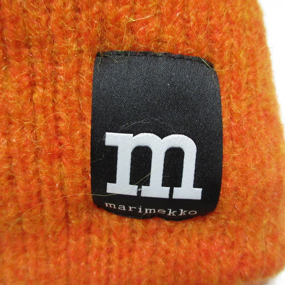 マリメッコ LOVISE SOLID アルパカブレンドニットキャップ
