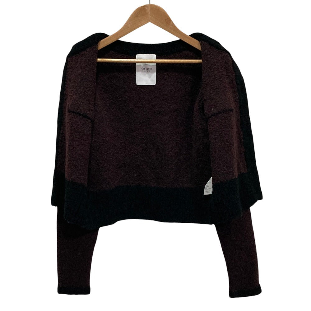 ハーリップトゥ Textured Wool blend セットアップ