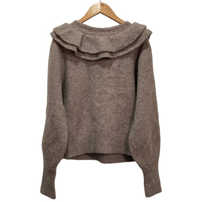 ハーリップトゥ Lace Up Wool-blend プルオーバー