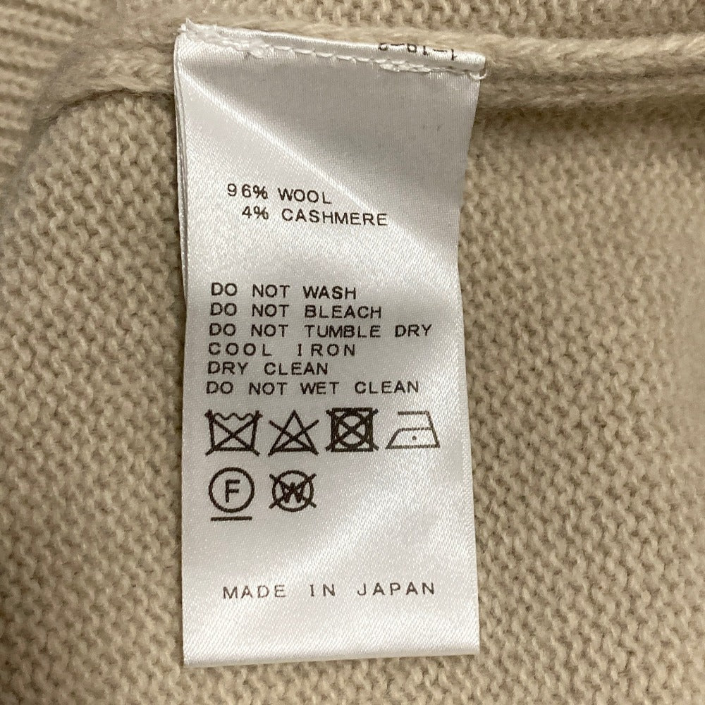 ミューズドゥドゥーズィエムクラス ウールカシミヤタートルネックニットセーター