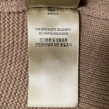 バーバリー カシミヤブレンドウールニットセーター