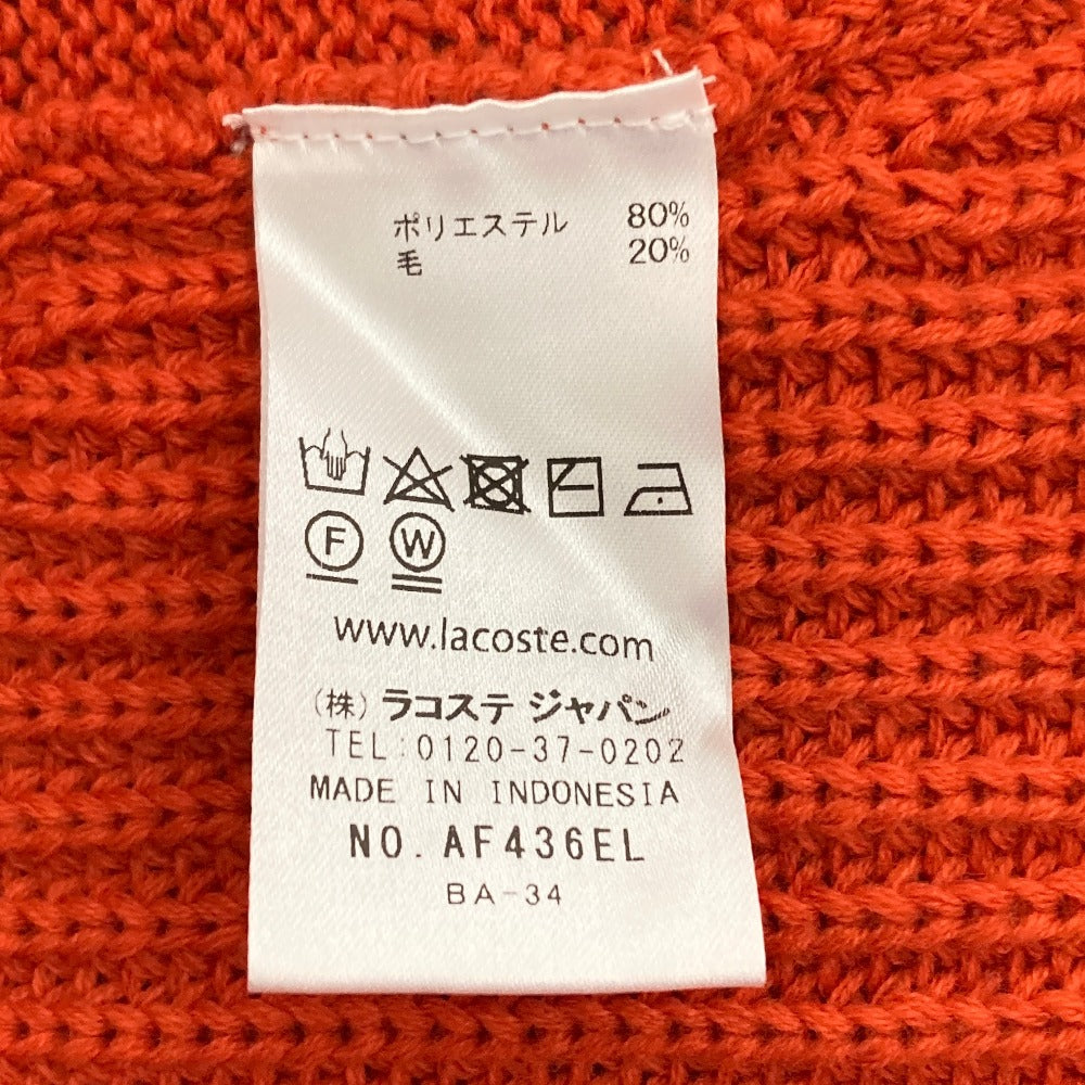 ラコステ ウールタートルネックセーター