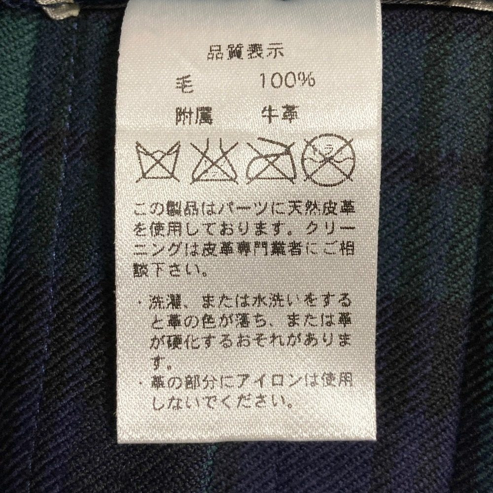 オニールオブダブリン チェックウールスカート