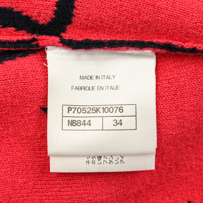 シャネル 21P カシミヤブレンドクロップドニットセーター