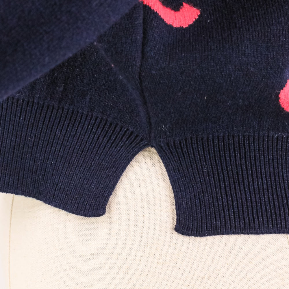 シャネル 21P カシミヤブレンドクロップドニットセーター