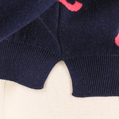 シャネル 21P カシミヤブレンドクロップドニットセーター