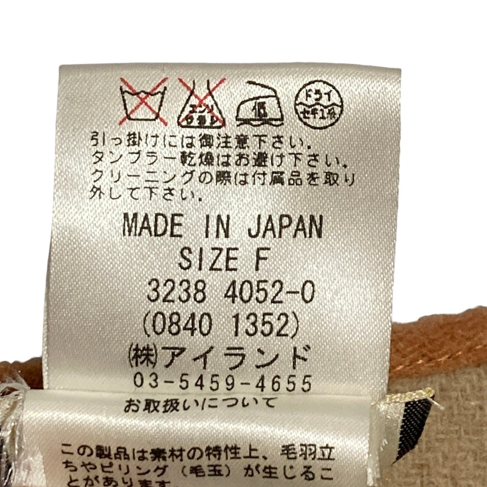 ダイアグラム グレースコンチネンタル ファーリバーシブルポンチョ